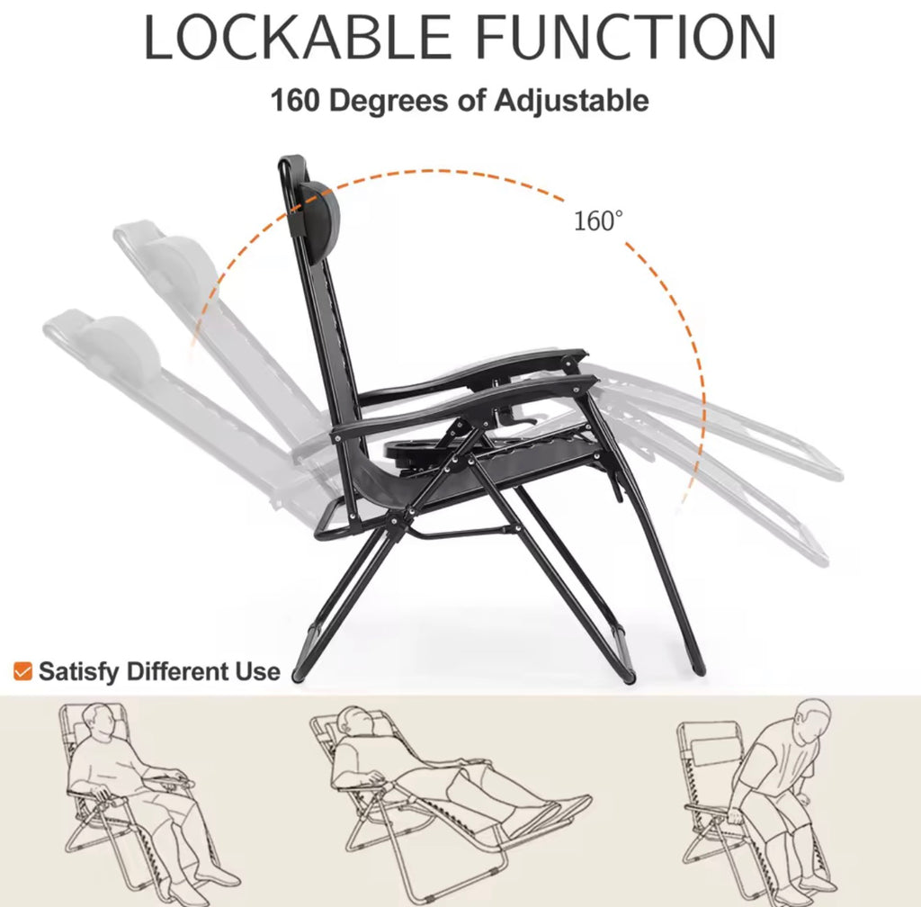 Zero Gravity Reclining Lounge Chair
