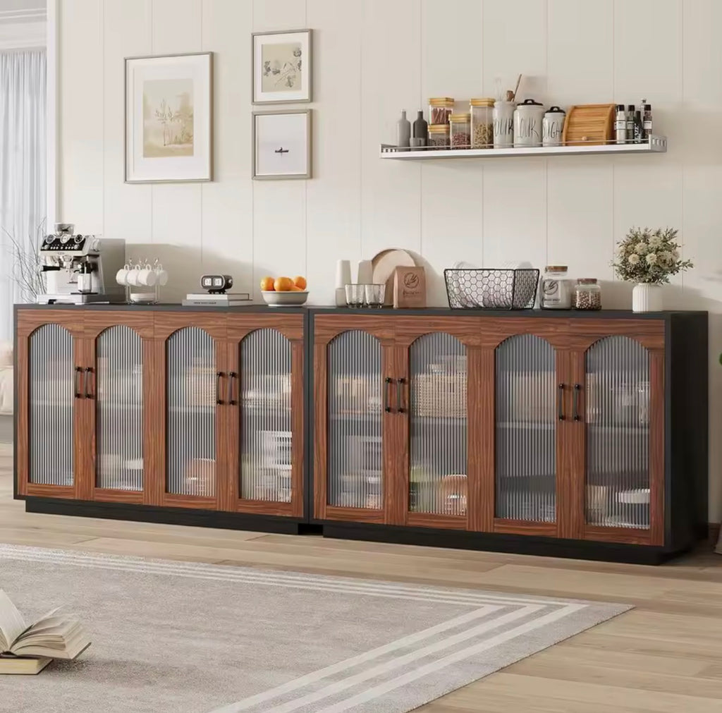 Buffet Cabinet with Glass doors