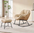 Rocking Chair with Ottoman