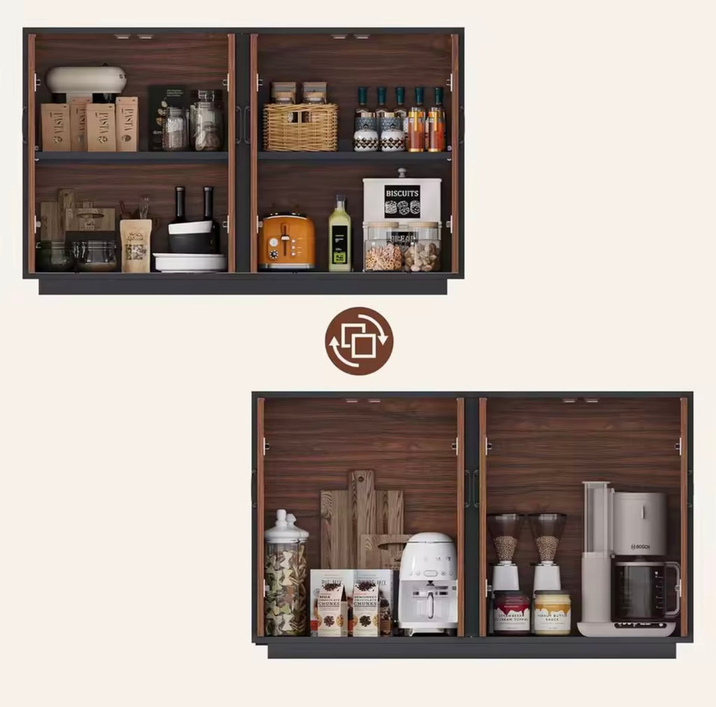 Buffet Cabinet with Glass doors