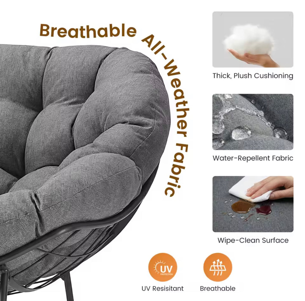 Oversized Rocking Lounge Chair