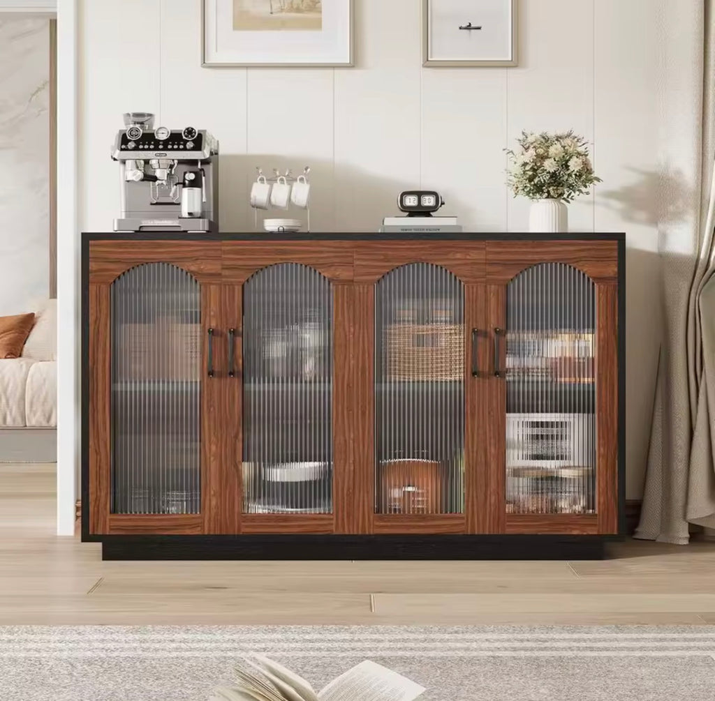 Buffet Cabinet with Glass doors