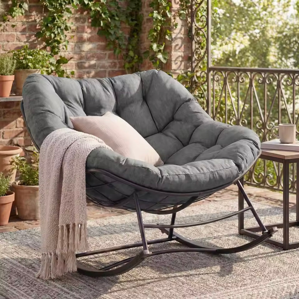 Oversized Rocking Lounge Chair