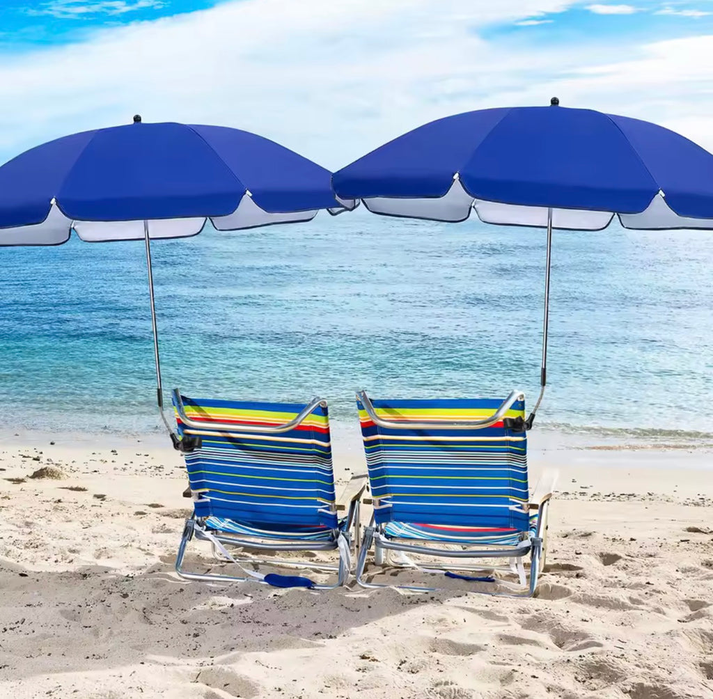 Clip-On Beach Chair Umbrella